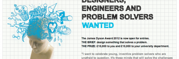 James Dyson Awards 2012, c’est parti !