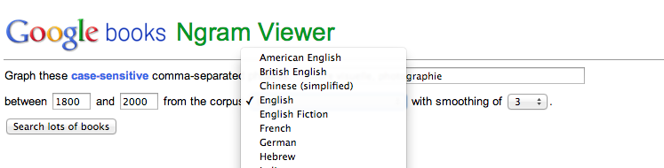 ngram-langues