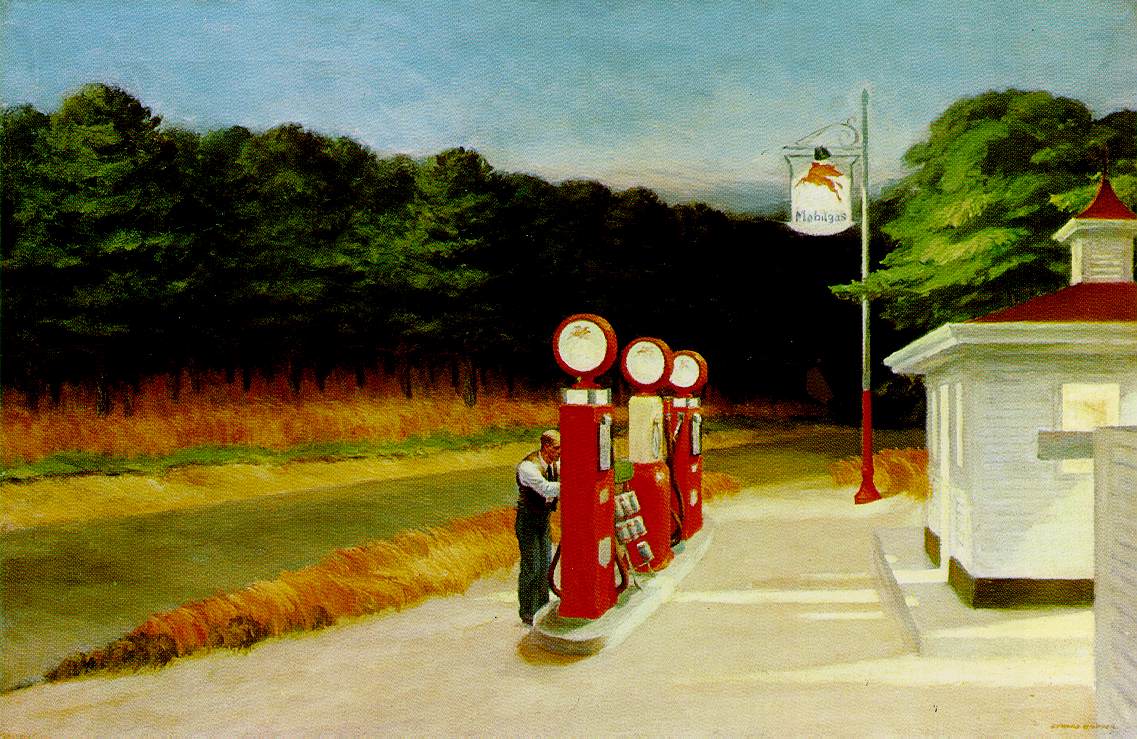 Edward Hopper, Gas, 1940