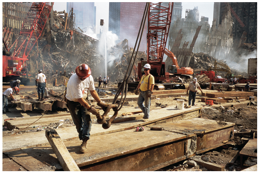 Joel Meyerowitz, Ironworkers, Automne 2001