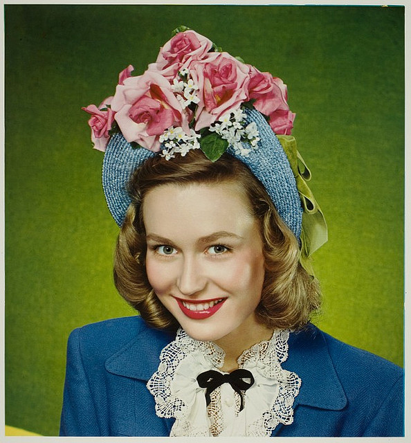 Nickolas Muray, WHITMAN CHOCOLATES, EASTER HAT, 1945