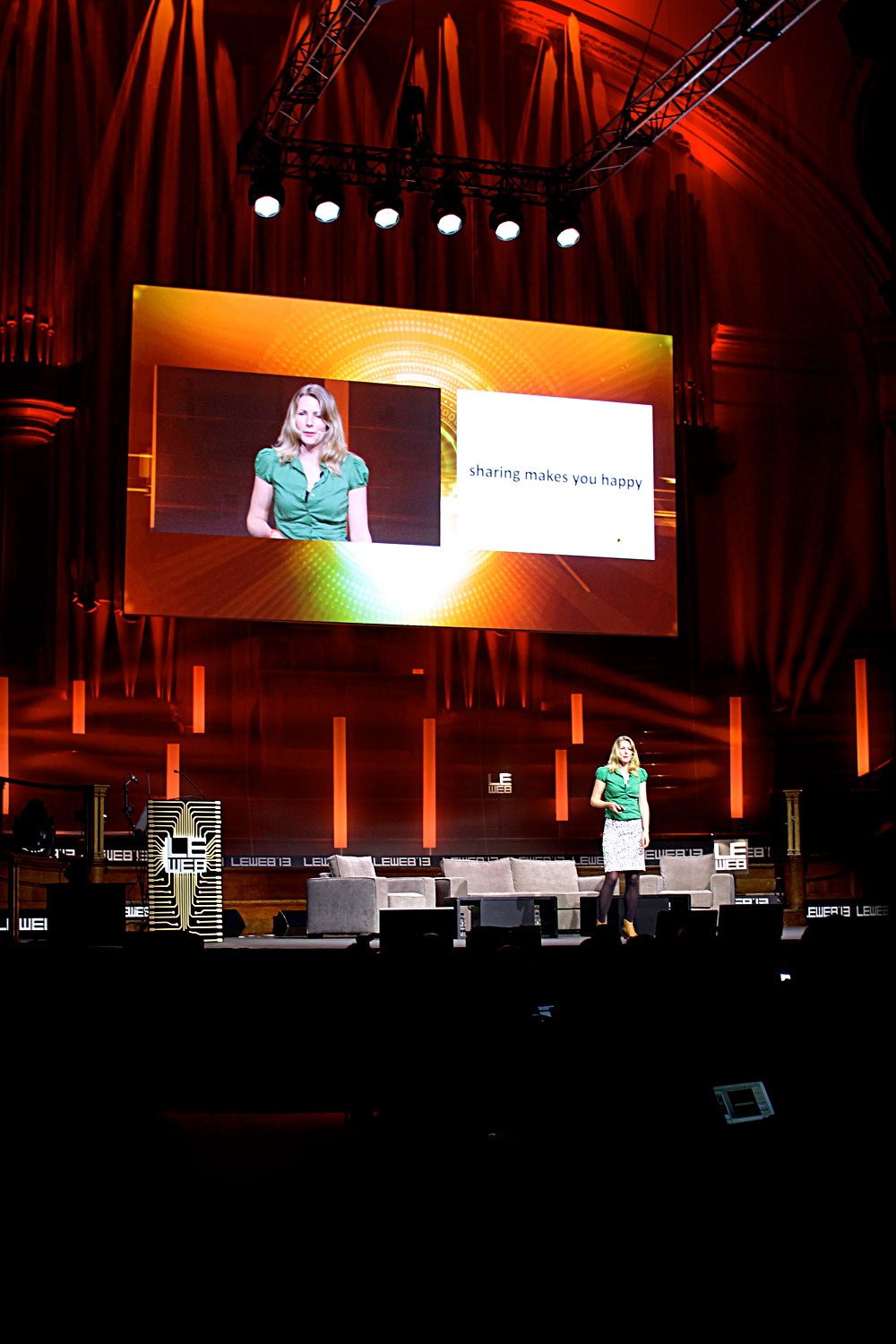 Marieke Hart, fondatrice de Shareyourmeal.net, LeWeb'13, Londres