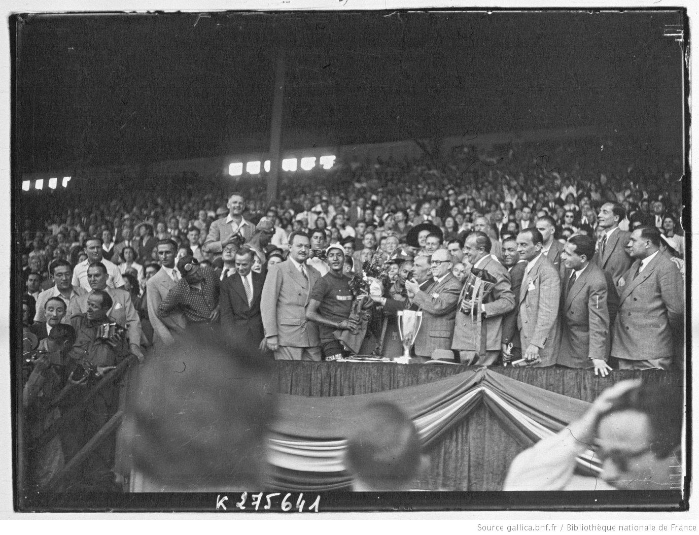 Gino Bartali remporte le Tour de France 1948 - Source