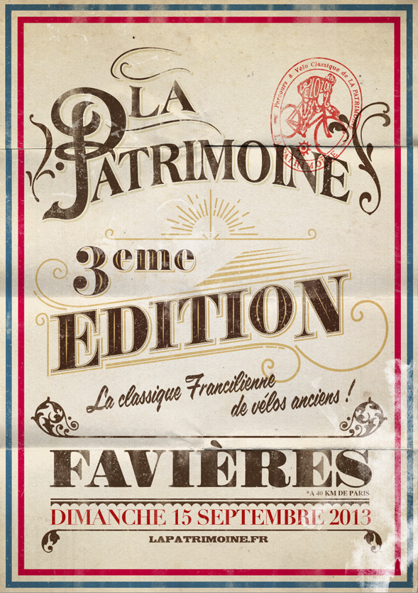 Affiche de La Patrimoine 2013