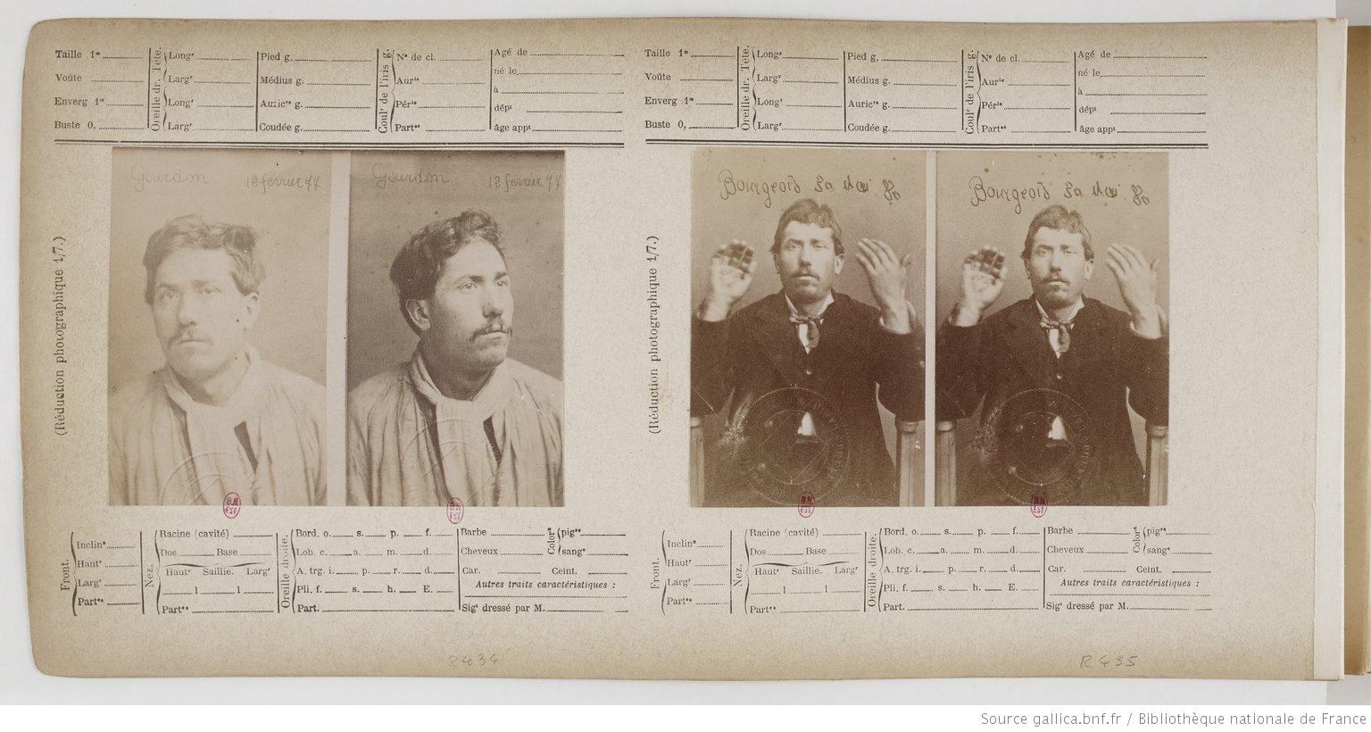 Photographie judiciaire et mug shots, un visage sur le crime