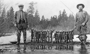 Une partie de pêche dans l'Oregon, 