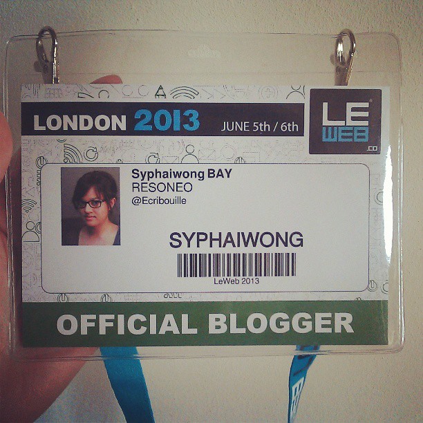 Mon badge londonien