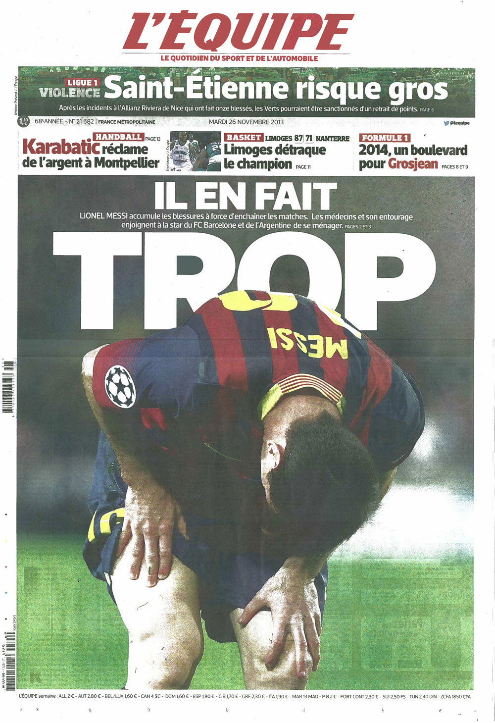 lequipe_une_2012-11-23