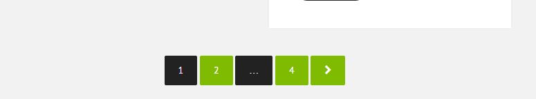 En bas de la rubrique apparaîtra une pagination permettant d'accéder aux précédents billets. 