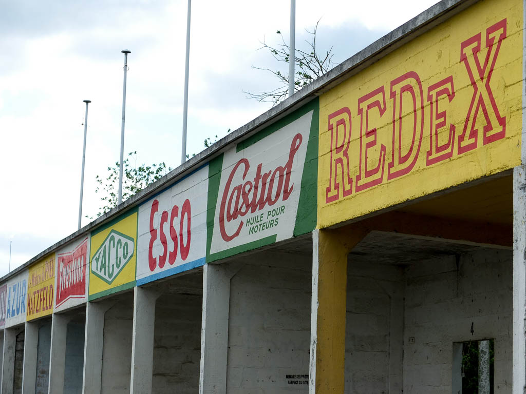 Le circuit automobile devenu route départementale