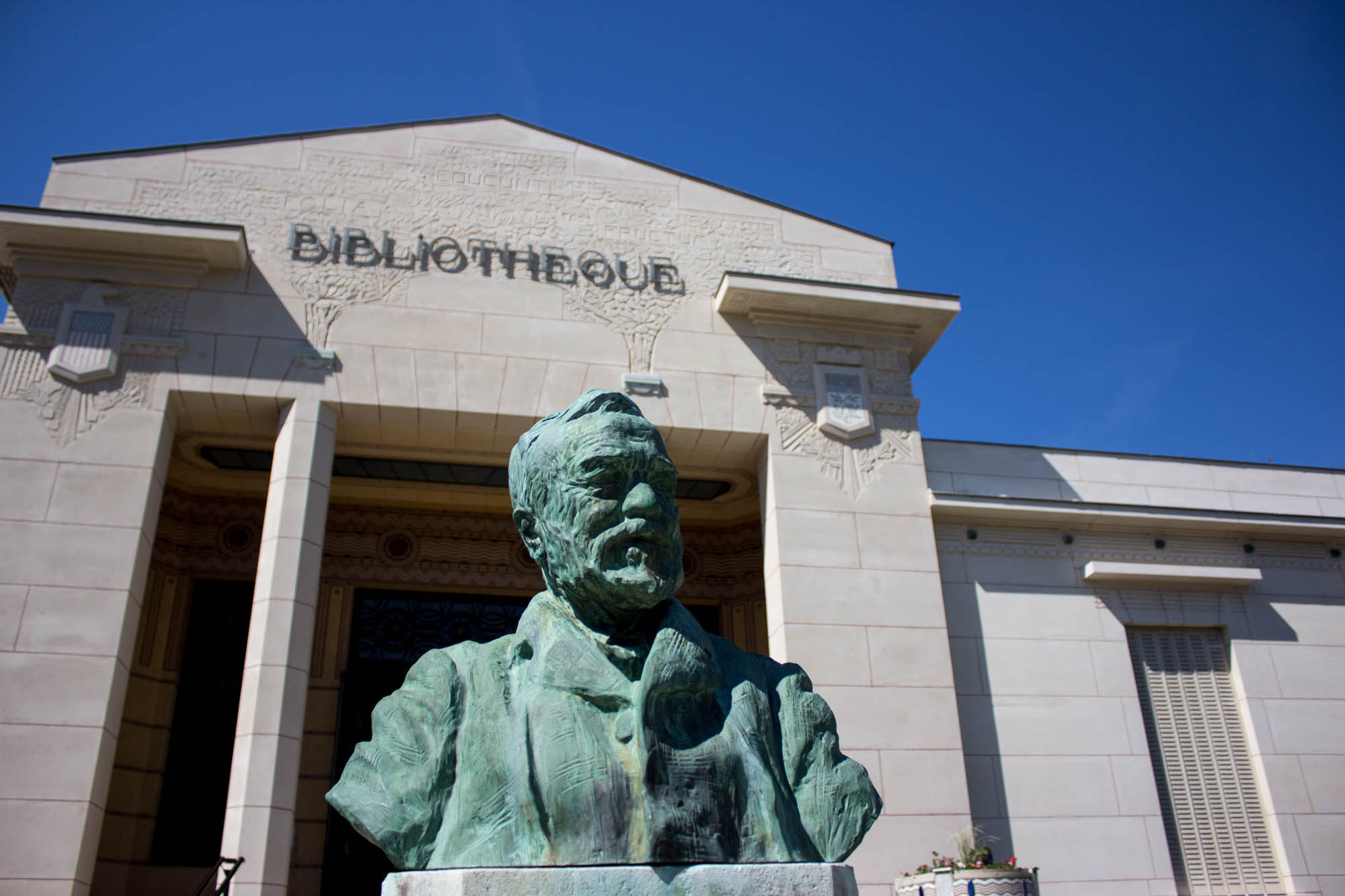 Démonstration d’Art déco à la Bibliothèque Carnegie de Reims