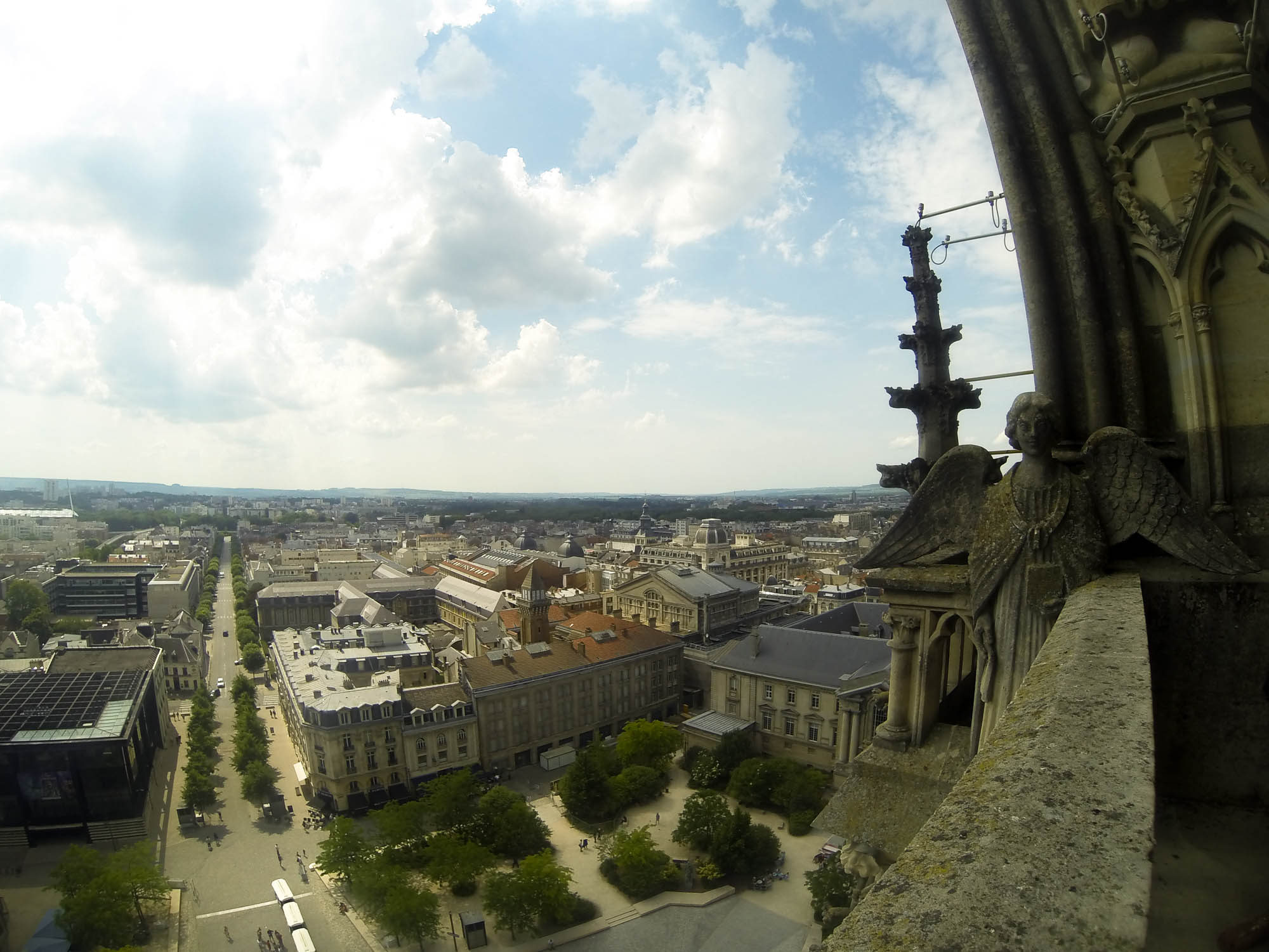 Le Palais du Tau et les tours de la Cathédrale de Reims