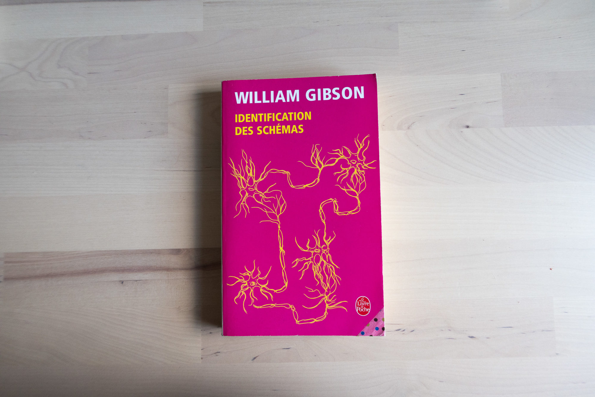 Couverture du roman "Identification des schémas" de William Gibson