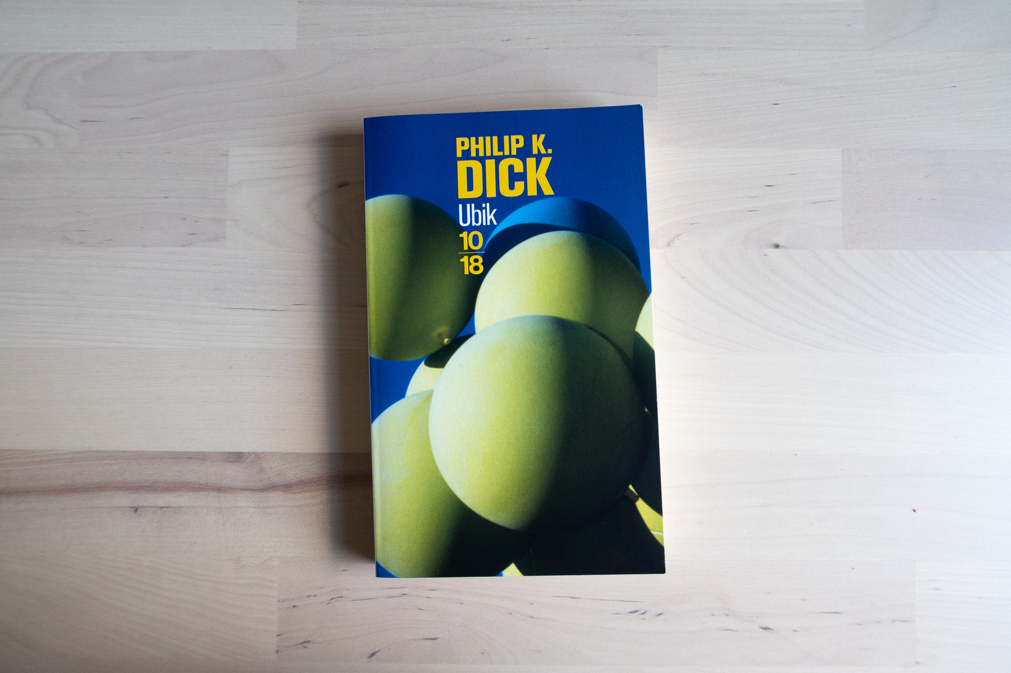 Couverture du roman Ubik de Philip K. Dick