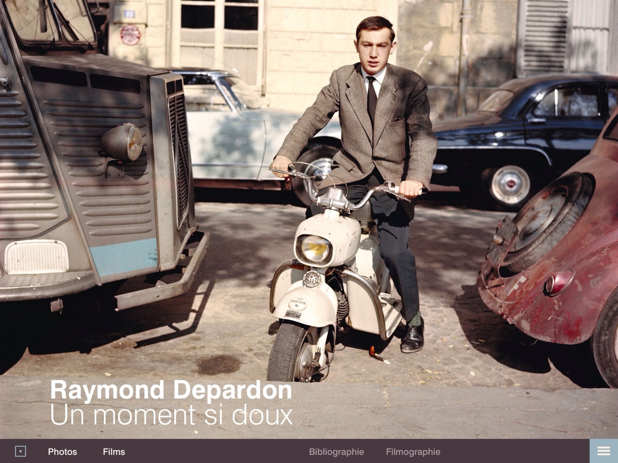 Quand l'étudiante veut oublier Raymond Depardon pour son exposition rétrospective au Grand Palais