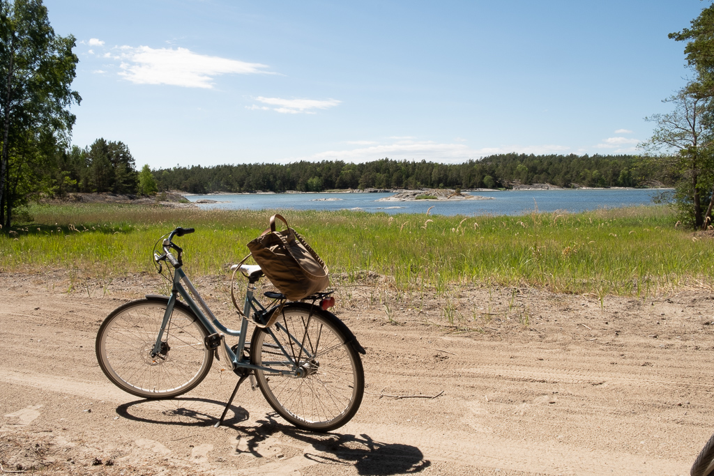 Vélo et paysages somptueux sur l’île d’Utö en Suède