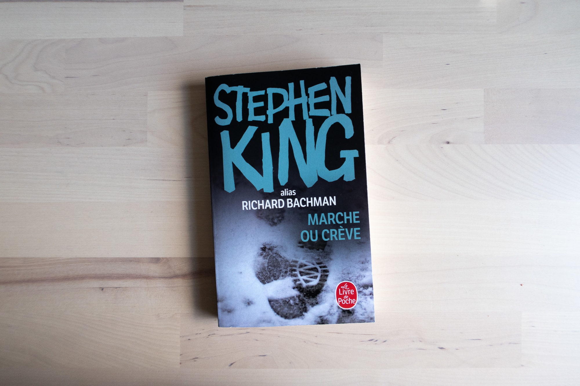 Photo de la couverture de Marche ou crève de Stephen King par les Livre de Poche.